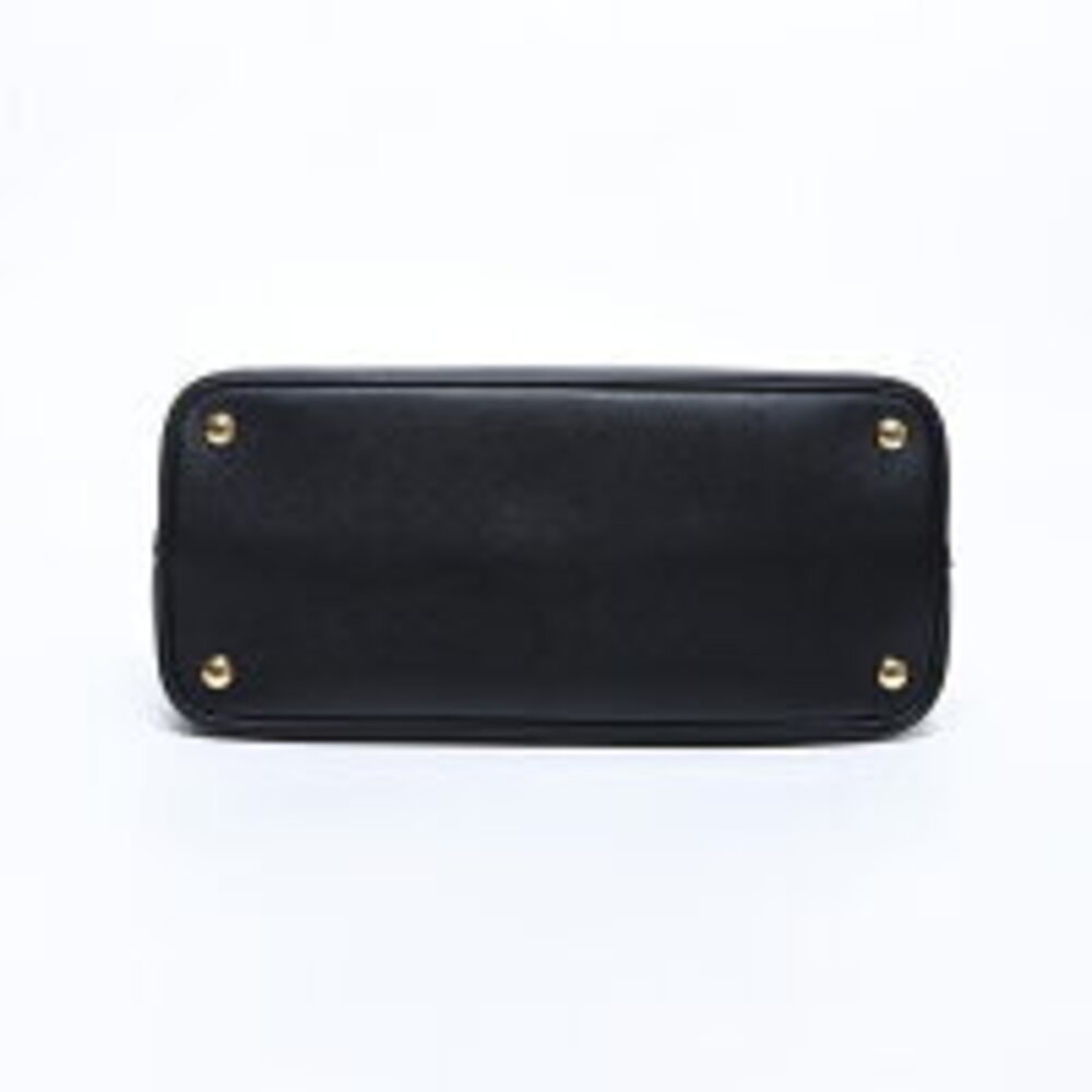 Prada Double Saffiano leather Shoulder bag black - Picture 8 of 13